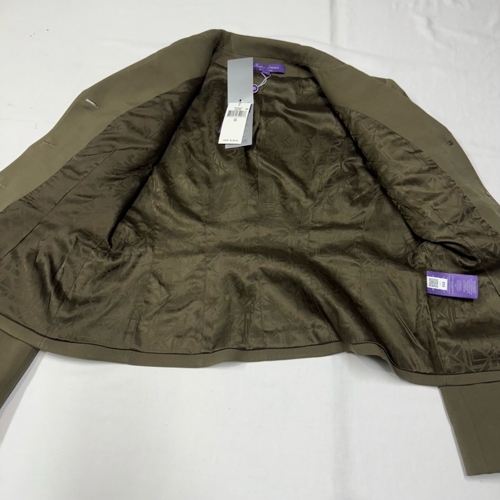 Ralph Lauren purple label Kamille Wool-Silk Jacket collection made in Italy. - Picture 9 of 16